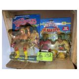 GROUP OF WRESTLING ACTION FIGURES, INCLUDING HULK