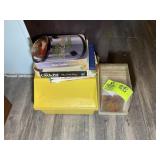 A GROUP OF COOKBOOKS AND RECIPE CARDS