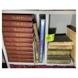 UPPER LEFT SHELF; MISC. BOOKS AND MAGAZINES; DAVEY