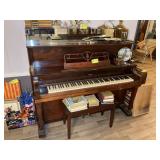 A WEAVER YORK PA PIANO, NO CONTENTS, TO BE REMOVED