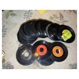 A GROUP OF 45 RECORDS VARIOUS TITLES AND AUTHORS;