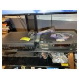 AN RCA VHS PLAYER AND PANASONIC DVD - A110 DVD CD