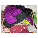 GROUP OF AFGHANS AND QUILT