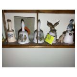 BOTTOM SHELF INCLUDING DECORATIVE BELLS BIRD-THEME