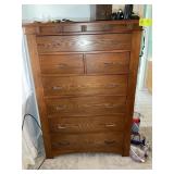 SEVEN DRAWER CHEST OF DRAWERS, 40IN X 19IN X 57IN