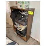 THREE TIER BOOK CASE 24IN X 9 1/2IN X 40IN NO CONT