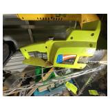 GROUP INCLUDING POOL AND ELECTRIC CHAINSAW AND WEE