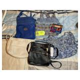 GROUP OF LADIES PURSES, ROSSETTI, SAS, ETC