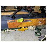 OZARK TRAIL 9 FT X 9 FT GAZEBO AND FOLDING CAMPING