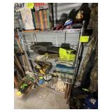 FOUR TIER METRO RACK NO CONTENTS APPROXIMATELY 48