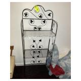 METAL FOLDING RACK 20IN X 10IN X 52IN