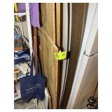 GROUP OF MISCELLANEOUS PLYWOOD AND PANELING