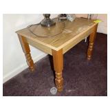 LAMINATE TOP SIDE TABLE 20IN X 26IN X 19 1/2IN