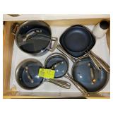 DRAWER CONTAINING GRANITE STONE COOKWARE