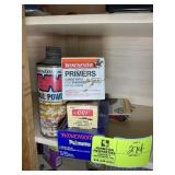 GROUP OF MISCELLANEOUS RELOADING ITEMS WINCHESTER