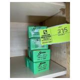 FOUR BOXES OF SIERRA 270 CALIBER 0.277 DIAMETER 14