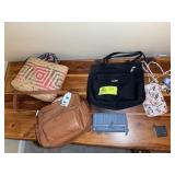 GROUP OF PURSES AND WALLETS