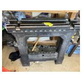 PAIR OF PLASTIC FOLDING SAW HORSES