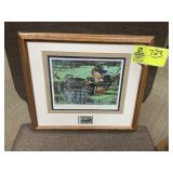 FRAMED AND MATTED 2007 NORTH CAROLINA MIGRATORY WA
