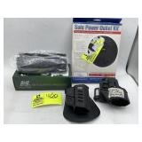 FOBUS RUGAR SR22 HOLSTER PADDLE, BLACKHAWK CQC HOL