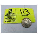 1964 KENNEDY HALF DOLLAR NO MINT MARK