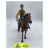 VINTAGE GROUP OF TOYS WYATT EARP AND HORSE MISSING
