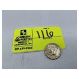 1964 KENNEDY HALF DOLLAR NO MINT MARK
