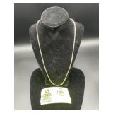 STERLING SILVER CHAIN NECKLACE 24IN APPROX 17G MAR