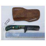 XROSSROADS CUTLERY FIXED STEEL BLADE KNIFE MULTICO