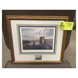FRAMED AND MATTED 2002 NORTH CAROLINA MIGRATORY WA