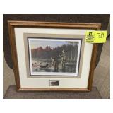 FRAMED AND MATTED 2003 NORTH CAROLINA MIGRATORY WA
