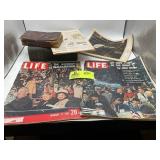 GROUP INCLUDING VINTAGE TOM LIFE MAGAZINES VINTAGE