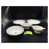 GROUP OF THE EDWIN M KNOWLES CHINA COMPANY MADE IN
