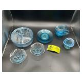 GROUP OF BLOCK OF CALIFORNIA DINNERWARE SALAD PLAT