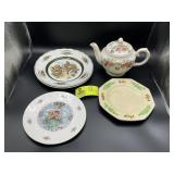 GROUP INCLUDING WINDSOR MADE IN ENGLAND BURIED TEA