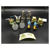 GROUP OF MISCELLANEOUS SALT AND PEPPER SHAKERS DUC
