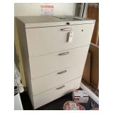 4 DRAWER LATERAL FILE CABINET