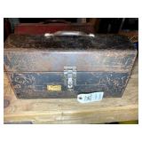 TWO BOXES MISC TOOLS, CRAFTSMAN WRENCHES, PIPE CUT