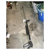 PAIR OF LONG PRESSURE WASHING WANDS ONE GUN