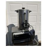 55 CUP COFFEE MAKER AND OSTER TOASTER OVEN