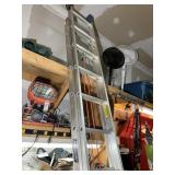 LOUISVILLE LADDER 20 FT ALUMINUM EXTENSION LADDER