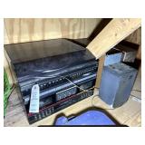 JCPENNY MODEL 1719 AM FM STEREO DUAL CASSETTE 8 TR