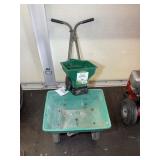 RED DEVIL PUSH SPREADER AND HAND SPREADER