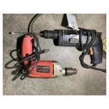 GROUP INCLUDING BOSCH BULLDOG HAMMER DRILL AND AGR