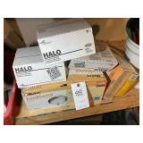 GROUP OF ELECTRICAL RELATED ITEMS CEILING FIXTURE