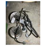 DUAL PROPANE HEATER AND MISCELLANEOUS HOSES