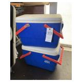 PAIR OF IGLOO PICNIC BASKET COOLERS