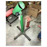 PAIR OF ADJUSTABLE HEIGHT STANDS