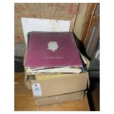 LARGE GROUP OF RECORDS VARIOUS TITLES AND AUTHORS