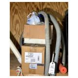 GROUP INCLUDING MISC POOL ITEMS, HOSES, ONE AND A